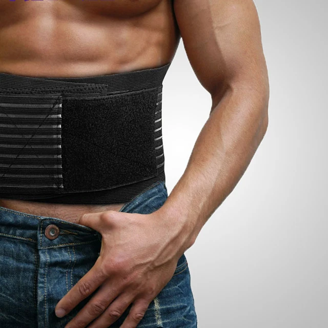New Promotion sport accessories Back Support Brace Belt Lumbar Lower Waist Double Adjust Back Pain Relief waist support