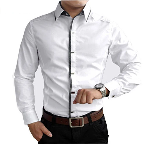boss white shirt slim fit