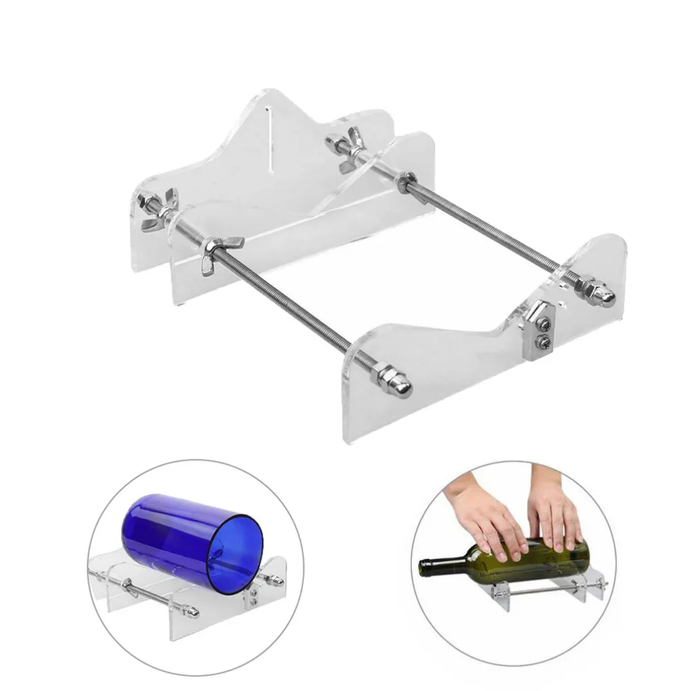 Профессиональные длинные стеклянные бутылки резак машина Режущий инструмент для винных бутылок безопасность простой в использовании DIY ручные инструменты