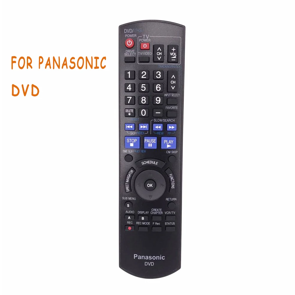 New N2qayb000197 Remote Control For Panasonic Dvd Vcr Combos Dmrez48v