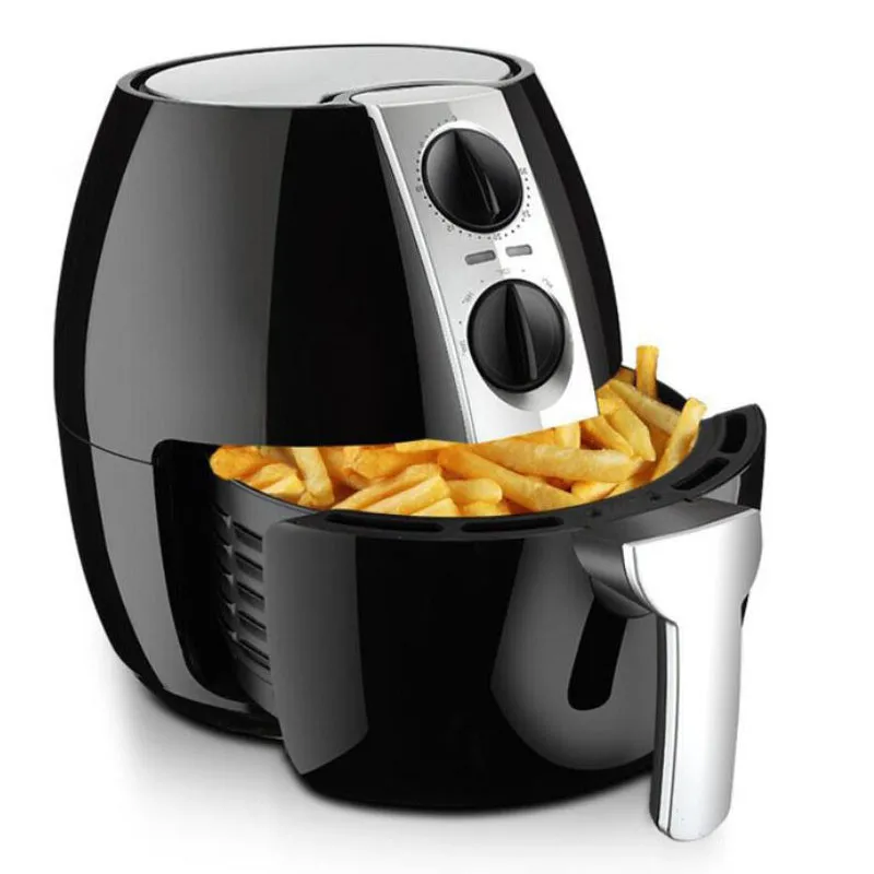 

Candimill 1400W Multifunctional 360 Degrees Electric Hot Air Circulation Fryer Machine Deep Smokeless Non-stick Fryer Oven