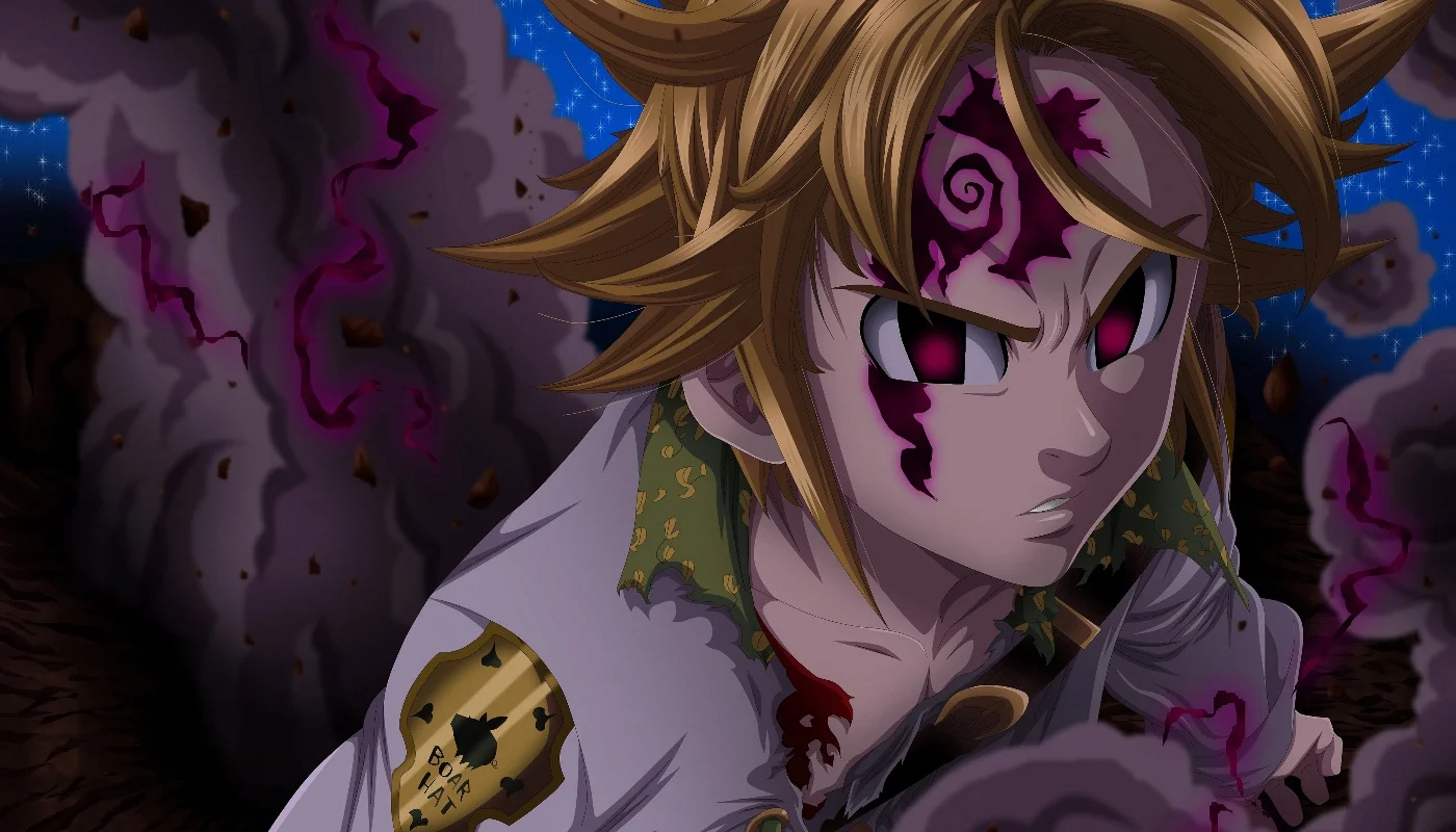 Seven deadly sins Meliodas аниме fan art украшение для гостиной домашний Настенный декор