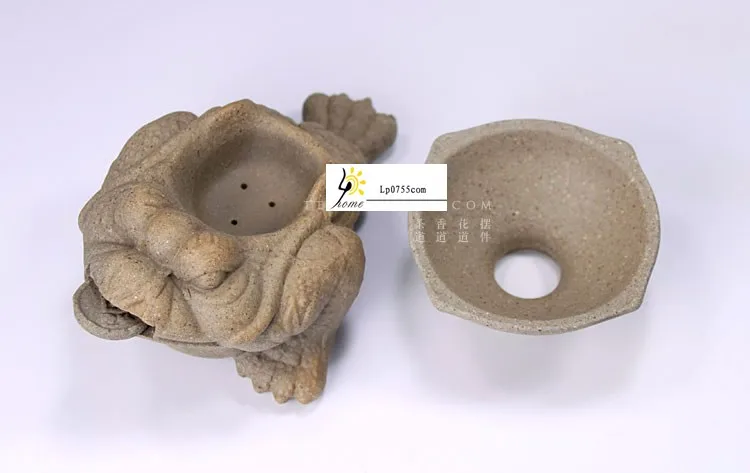 Руды Цзин Тао Клык неглазурованный глиняный чай ситечки грубой керамики чай фильтр Хань керамика чай керамический чай