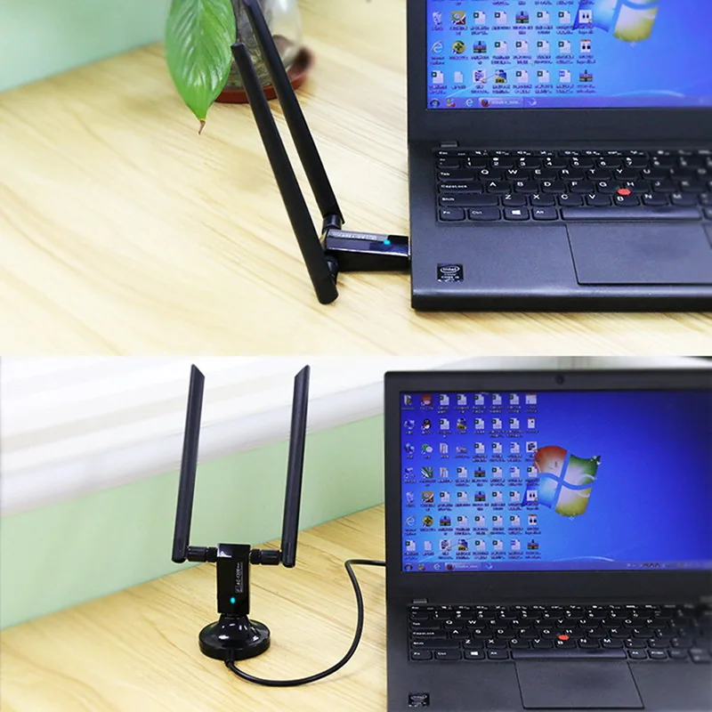 Беспроводной Wifi адаптер USB 3 0 двухдиапазонный 2 4 ГГц/5 ГГц 1200 Мбит/с 802.11AC IEEE 802 11