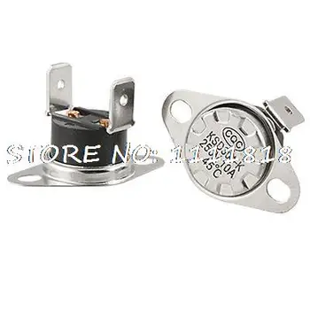 

5pcs 45C 113F NO Temperature Control Switch Thermostat KSD301 2 Pins