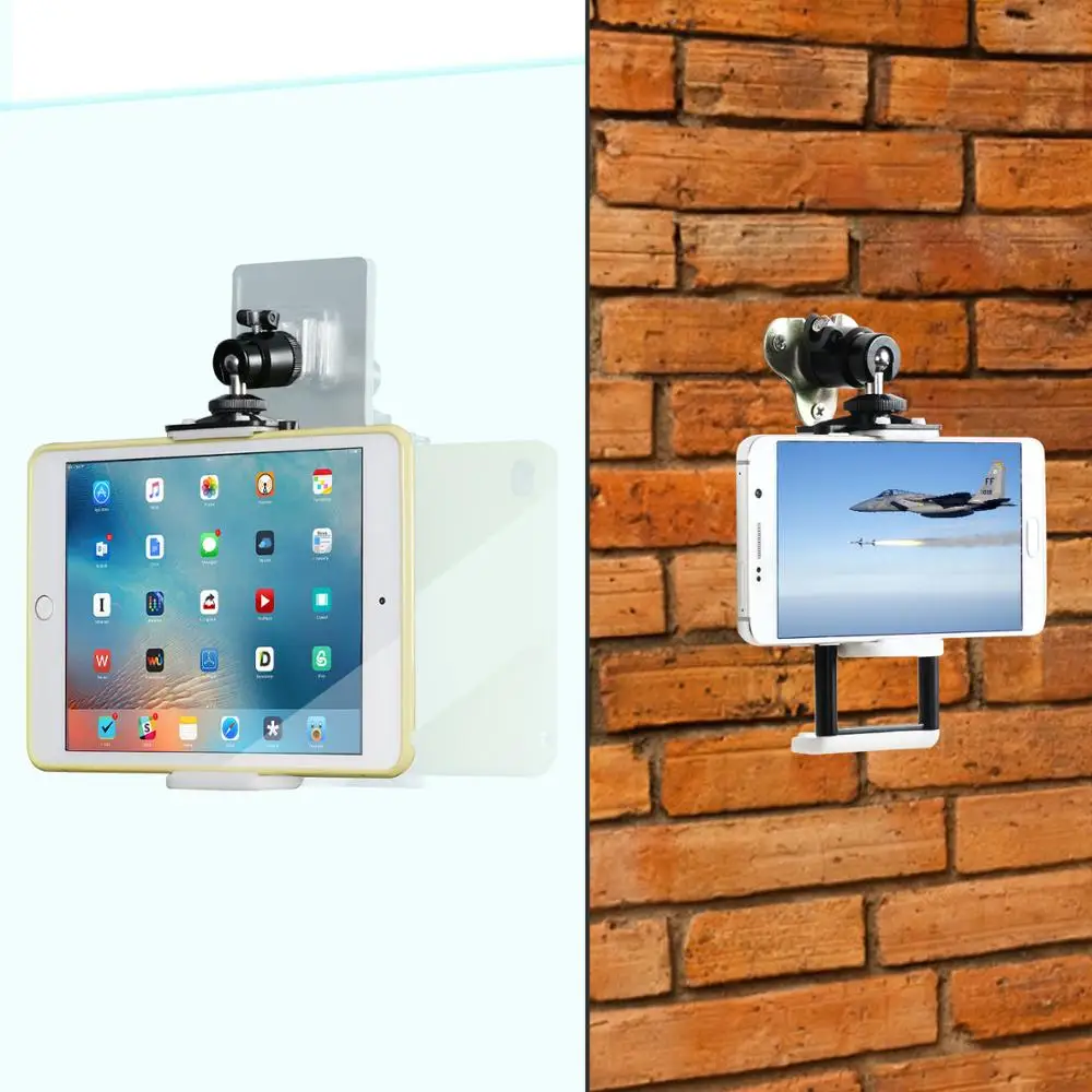 

WANPOOL Transferable Wall Mount for 2.1-3.2" Width Smartphones and 4.3-7.2" Width Tablets, fits on Smooth & Rough Surfaces