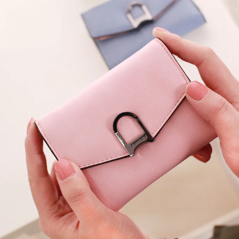 Новинка 2017 Модный женский кошелек из искусственной кожи с отделением для карт