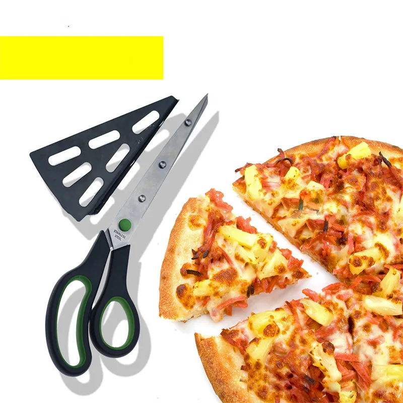27.5CM Pizza Scissor Pancake Cutter Spatula Slicer Pastry Kitchen Pie Serve Slice Tool Shear Restaurant Baking Tool Pizza cutter