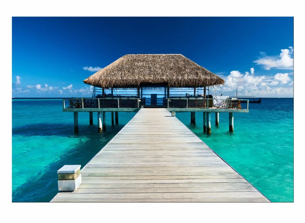

1 Panel Free shipping Leisure sea view Picture Print Painting Canvas Wall Art for Wall Decor Home Decoration Framed