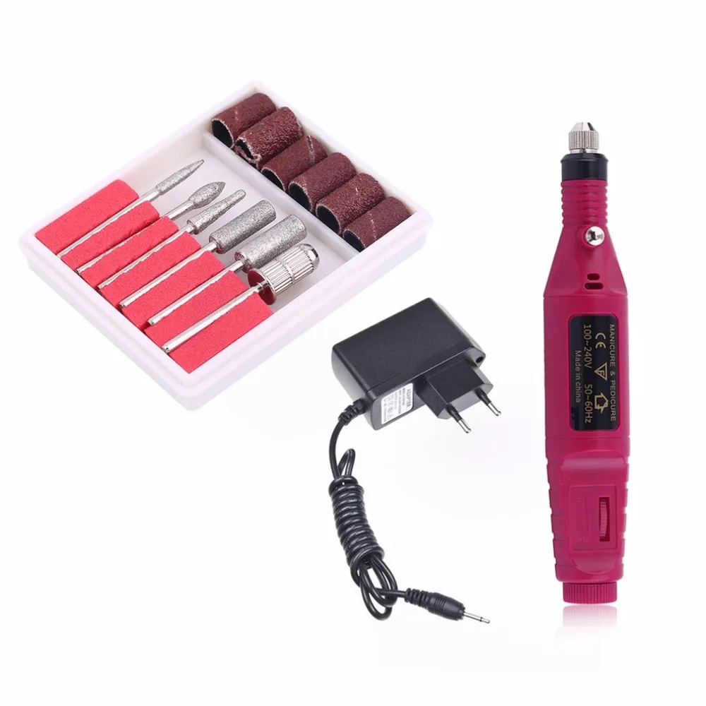 

20000 RPM Small Portable Electric Nail Drill Machine Manicure Pedicure Tools Set For Acrylic Nail Gel Polish Nail Art Tool Kits