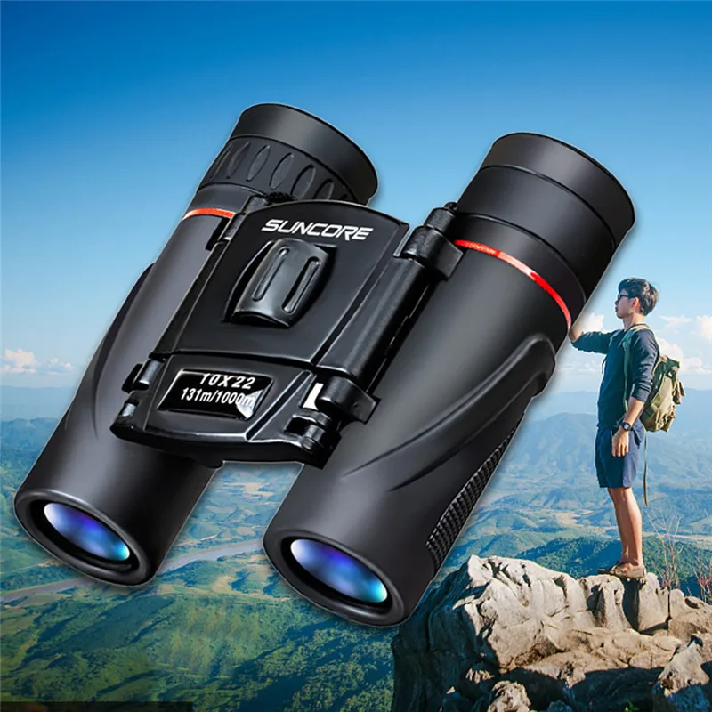 Мощный телескоп Traveler Series 10X22 HD с большим увеличением для кемпинга охоты бинокль