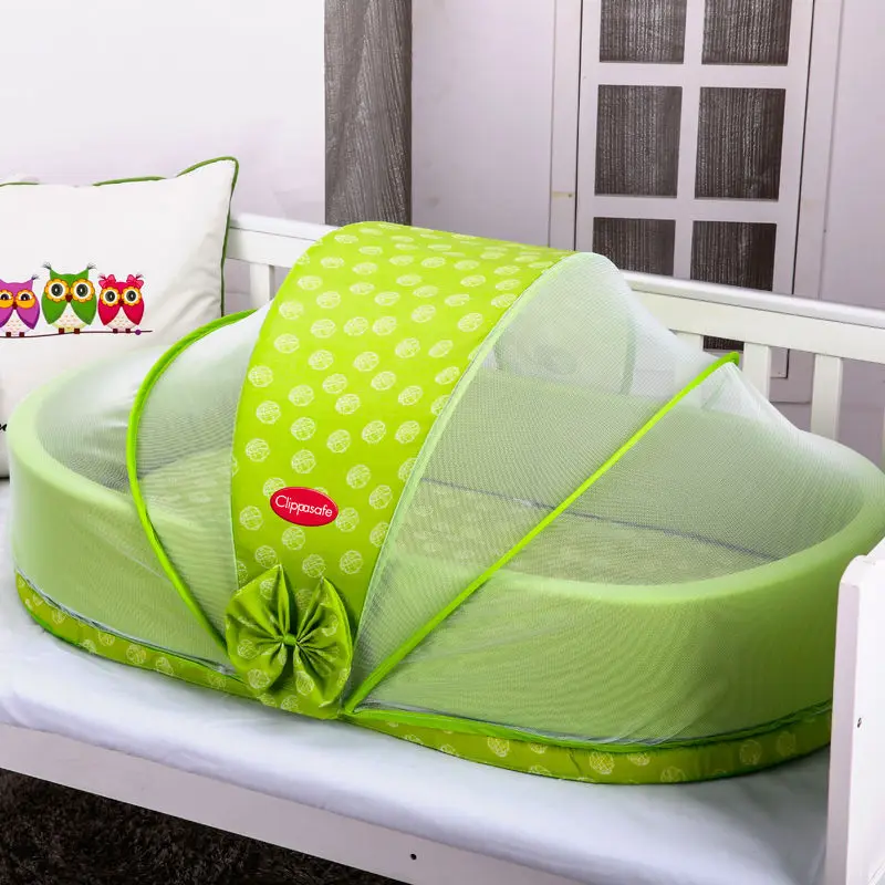 portable baby bed with mosquito net