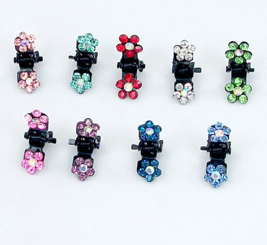 Новинка 2015 много Обувь Для Девочек Сладкий Кристалл Rhinestone Цветок мини волос