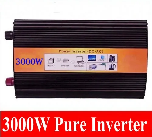 

6000W Peak 3000W DC24V AC220V Pure Sine Wave Inverter with digital display (QW-P3000-24V)