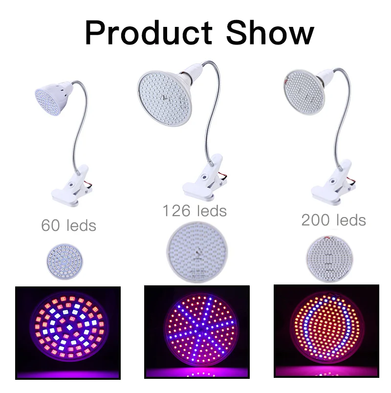 Goodland Phyto Lamp Full Spectrum LED Grow Light E27 Plant Lamp Fitolamp For Indoor Seedlings Flower Fitolampy Grow Tent Box 2 Goodland Phyto Lamp Full Spectrum LED Grow Light E27 Plant Lamp Fitolamp For Indoor Seedlings Flower Fitolampy Grow Tent Box 2