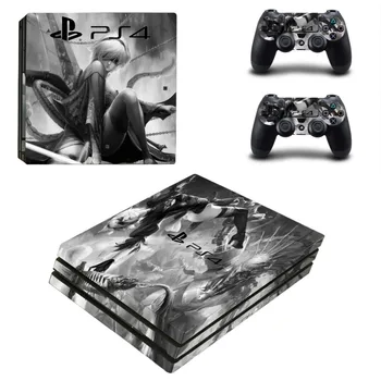

NieR: Automata PS4 Pro Skin Vinilo Sticker PS 4 Play station 4 Pro Stickers For PlayStation4 Pro Console and Controller