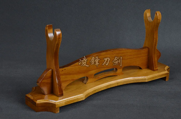 JAPANESE SAMURAI SWORD WOODEN STAND DISPLAY ONE LAYERS FOR KATANA WAKIZASHI 