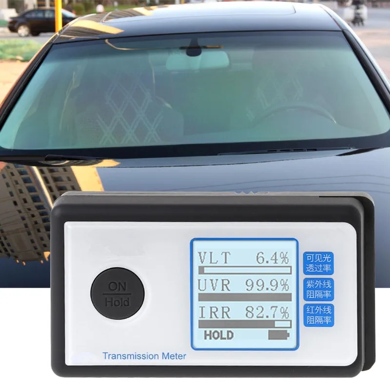  LS160 Portable Solar Film Transmission Meter Test Window Tint Free Shipping UV IR rejection visible