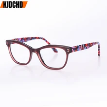 Кошачий глаз, ацетатная оправа, модные женские очки, оправа, мужские очки, оправа, Ретро стиль, круглые, прозрачные линзы, кошачьи очки, женские, Eyewea