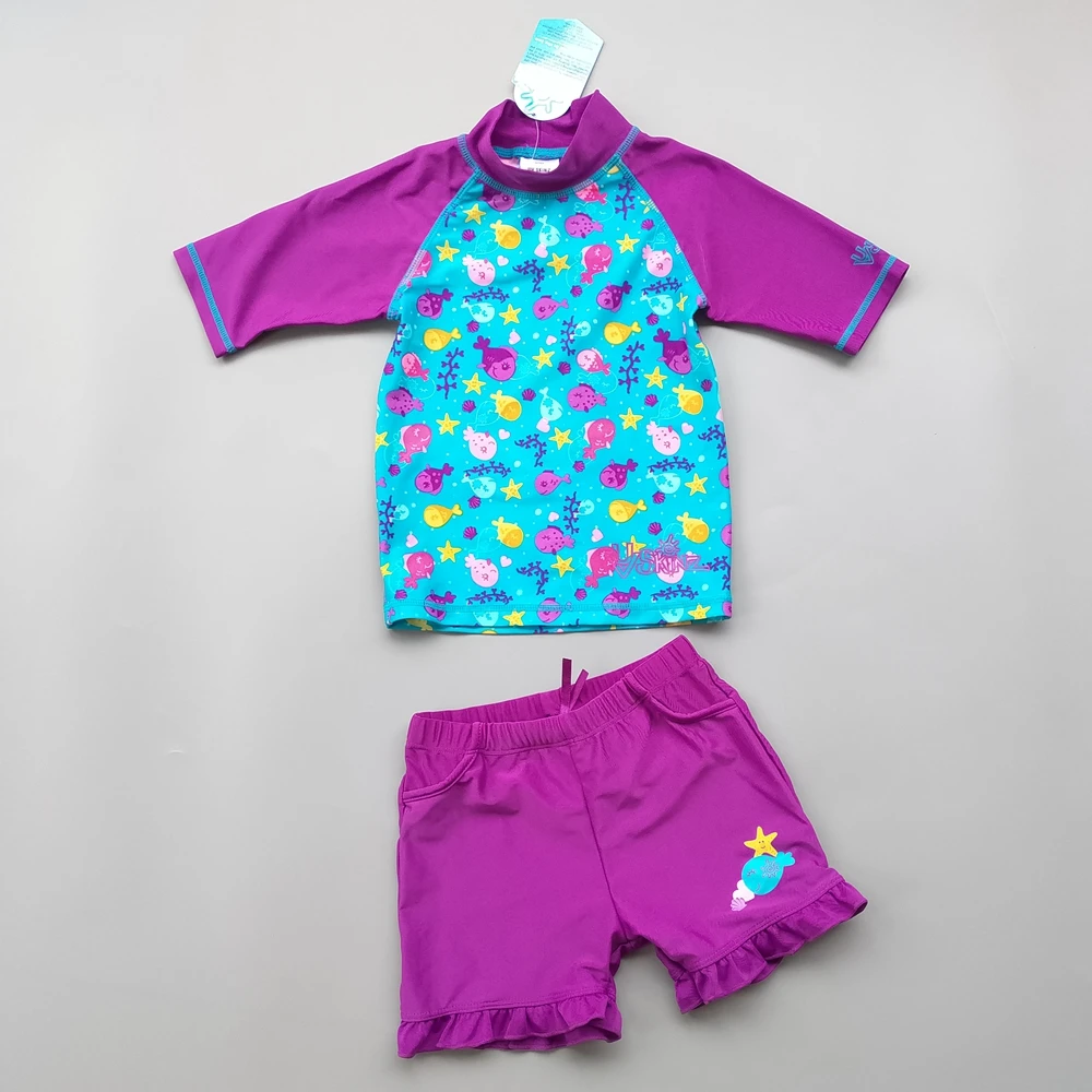 3 24 M Baby Girls Swimsuit 50+ UV Protection Surfing Beach Swimwear