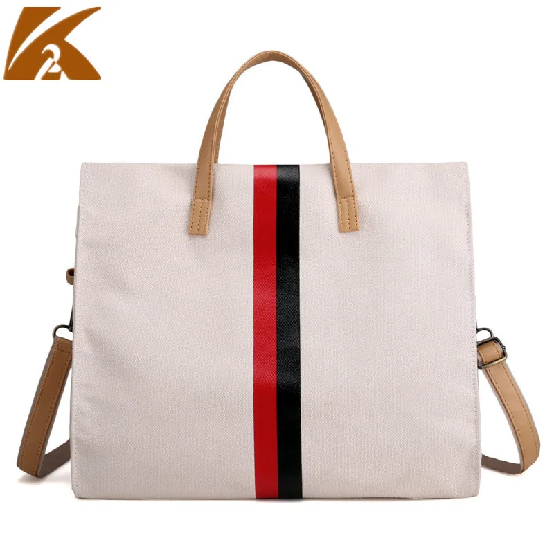 

KVKY 2020 Female Casual Travel Business Shoulder Bag Handbag Famous Designer Large Capacity Tote Hand Bags Women Canvas Handbags