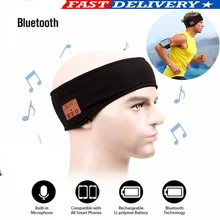Wireless Bluetooth Sports Headband Headphones Running Gym Sleep Music Headset With Microphones Absorb Sweat Headband Headset Wireless Bluetooth Sports Headband Headphones Running Gym Sleep Music Headset With Microphones Absorb Sweat Headband Headset