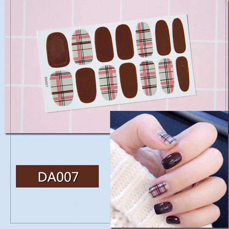 

1Pcs Beauty Nail Art Stickers Full Cover Sticker Wraps Decorations DIY Nail Art Decorations Manicure Tools for Pregnant Woman