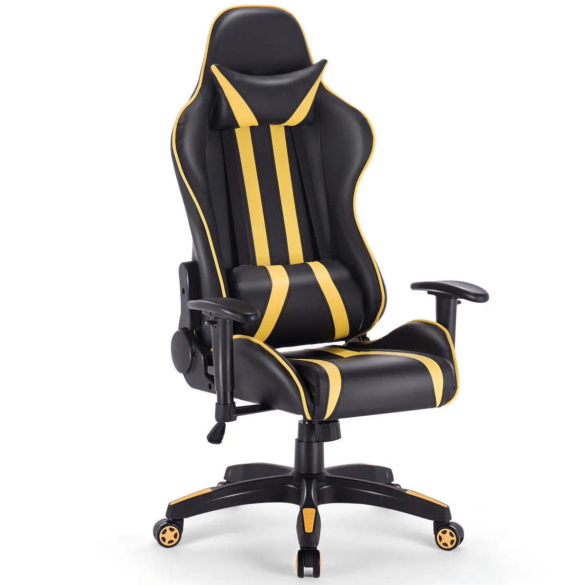  Home Office High Back Gaming Chair Racing Reclining Chair Swivel