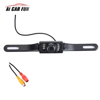 

New! 7 LED Night Vision Car Universal Backup Parking Rear View Camera USB Waterproof Wire Wide Angle HD Color Image