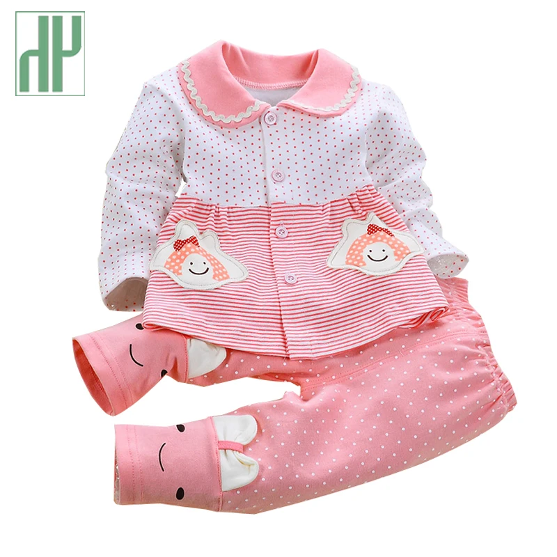 Newborn font b Baby b font girl clothes spring autumn font b baby b font clothes
