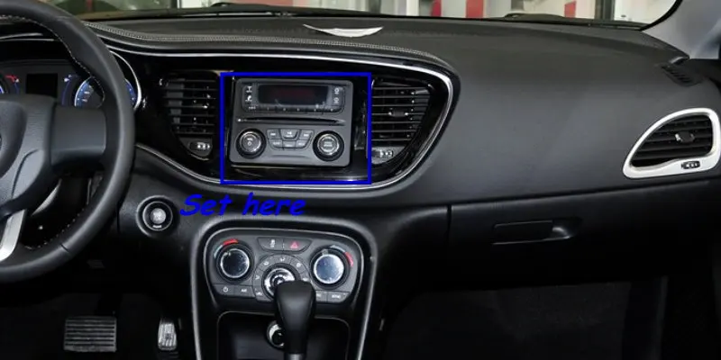 Liandlee для Dodge Dart 2012~ автомобильный Android радио плеер gps NAVI карты HD сенсорный экран ТВ Мультимедиа без CD DVD