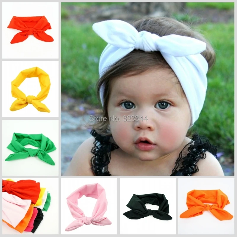 DressLksnf Bandeau Bonnet de Naissance en Coton pour b/éb/é Filles Perle Papillon Chapeaux tricot/és Enfant Filles 0-6 Mois