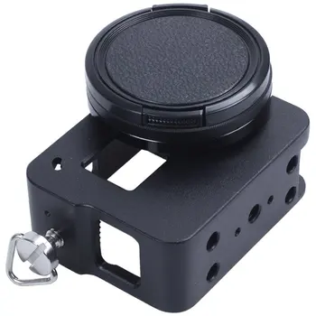 

Aluminum Alloy CNC Side Open Housing Camera Shell Case for GoPro Hero 7/6/5,Metal Skeleton Protective Cage with Backdoor case