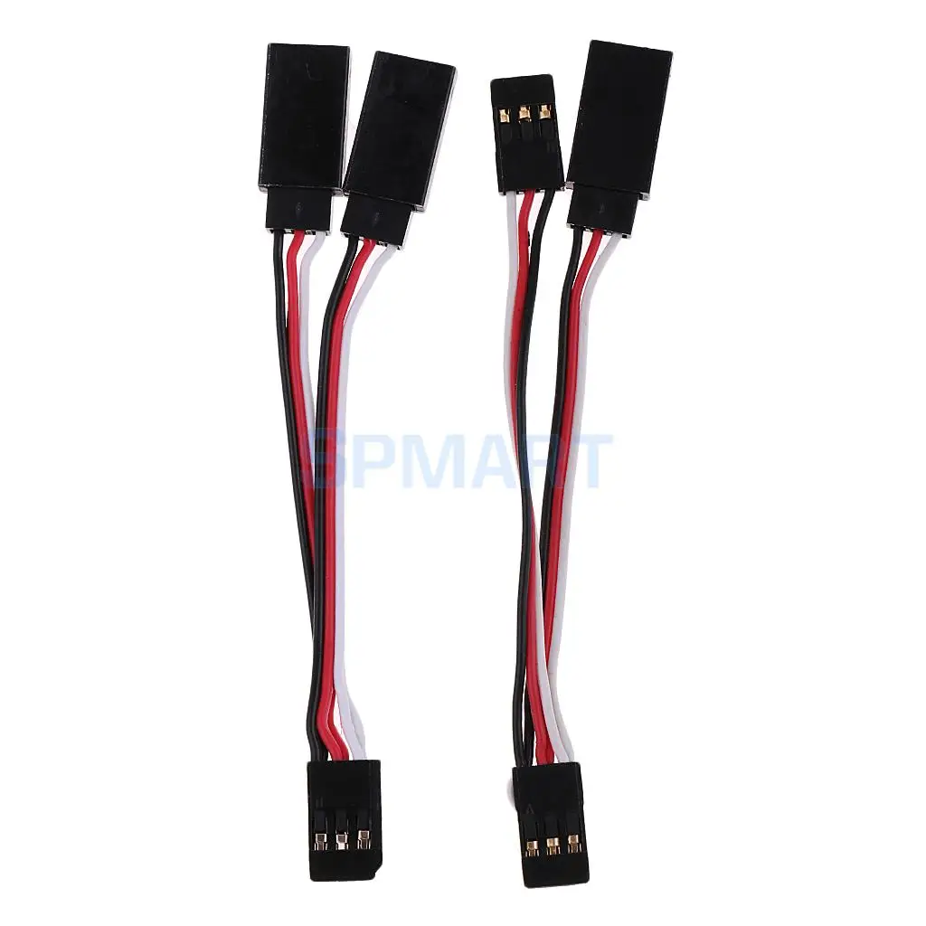 2 in 1 Y-Harness Male Female Connect Plug Wire Cable Line for RC ESC/Servo Parts