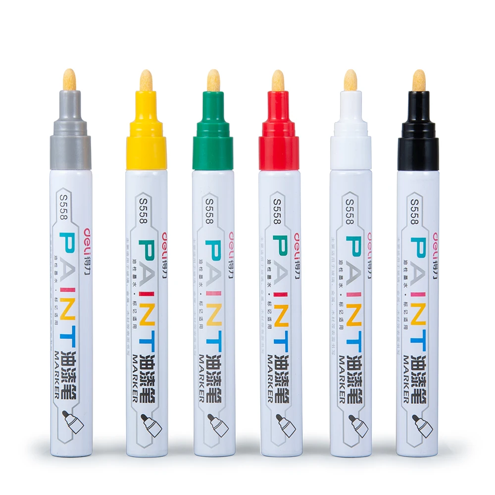 

1/2/6PCS RC Car Tire Paint Marker Drawing Pen Tool for RC Car Crawler Traxxas TRX4 Axial SCX10 6Colors Optional