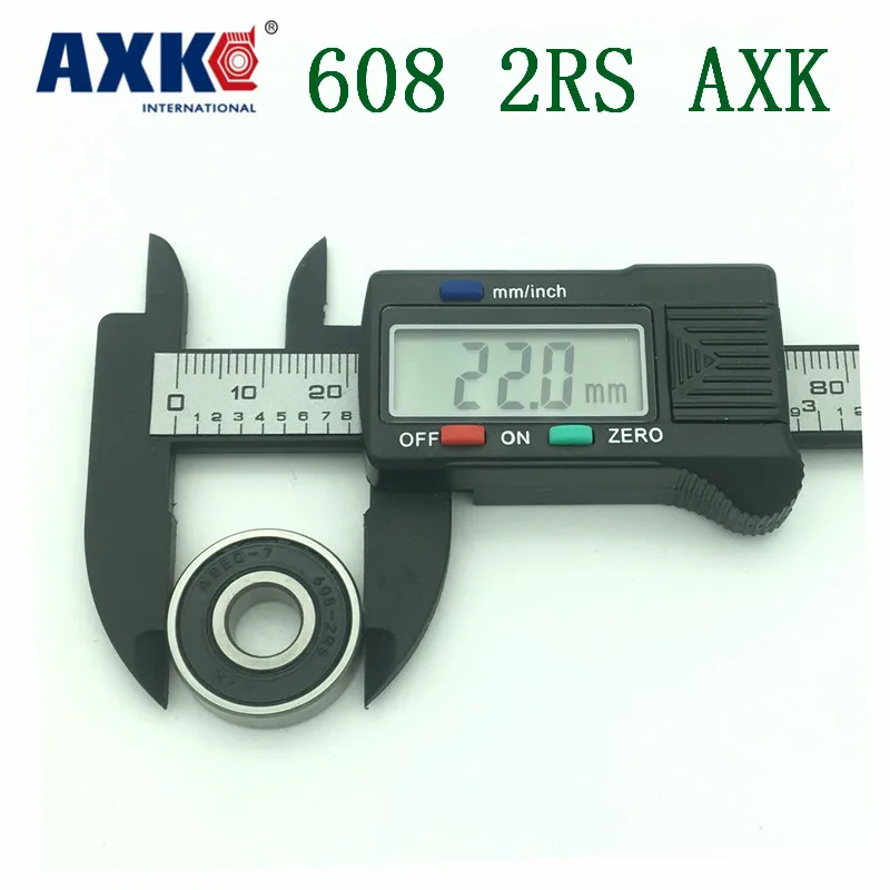 608rs подшипник 8*22*7 мм (10 шт.) Abec-7 скейтборд 608 2rs шарикоподшипники Миниатюрные 608-2rs Rs