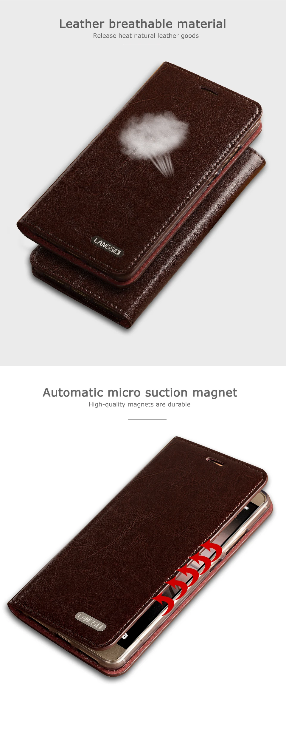 Cartão de Cera Coldre para Xiaomi Case do Telefone Feito à Mão Luxo Flip Três Óleo Pele Telefone Redmi Nota 4 Todo Personalizado 6 Cheap Estojos dobráveis