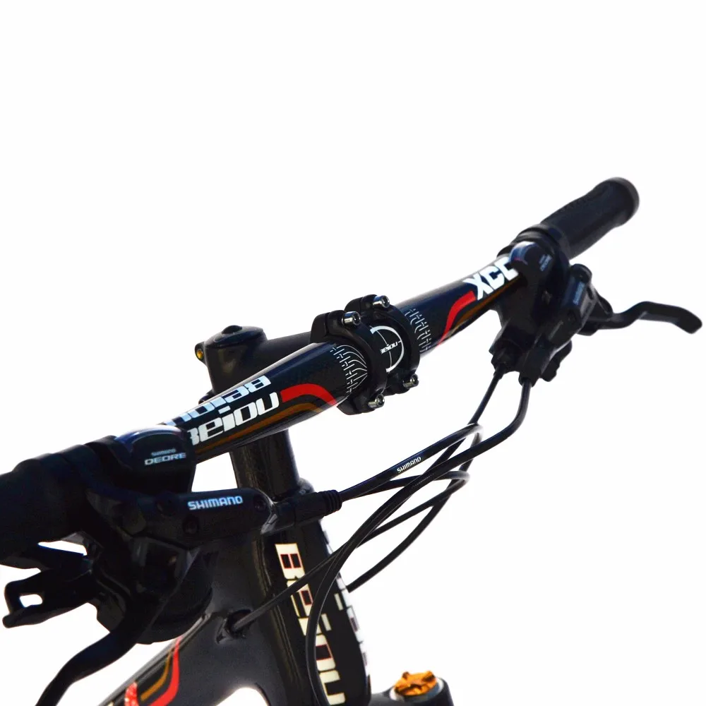 Perfect BEIOU Carbon 26-Inch Mountain Bike Hardtail MTB  S H I M A N O  M610 DEORE 30 Speed Ultralight RT Carbon Hubs Glossy CB018A 0