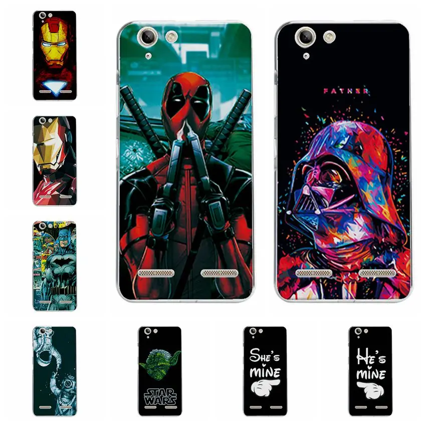 

Charming Deadpool Cases Coque For Lenovo Vibe K5 A6020a40 iron Man Soft TPU Phone Case Fundas For Lenovo Vibe K5 Plus Cover Capa