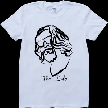 

2019 New Summer Homme Camisetas Tee Shirts Hip Hop T Shirt The Dude Big Lebowski White Custom Made T-Shirt Hoodies