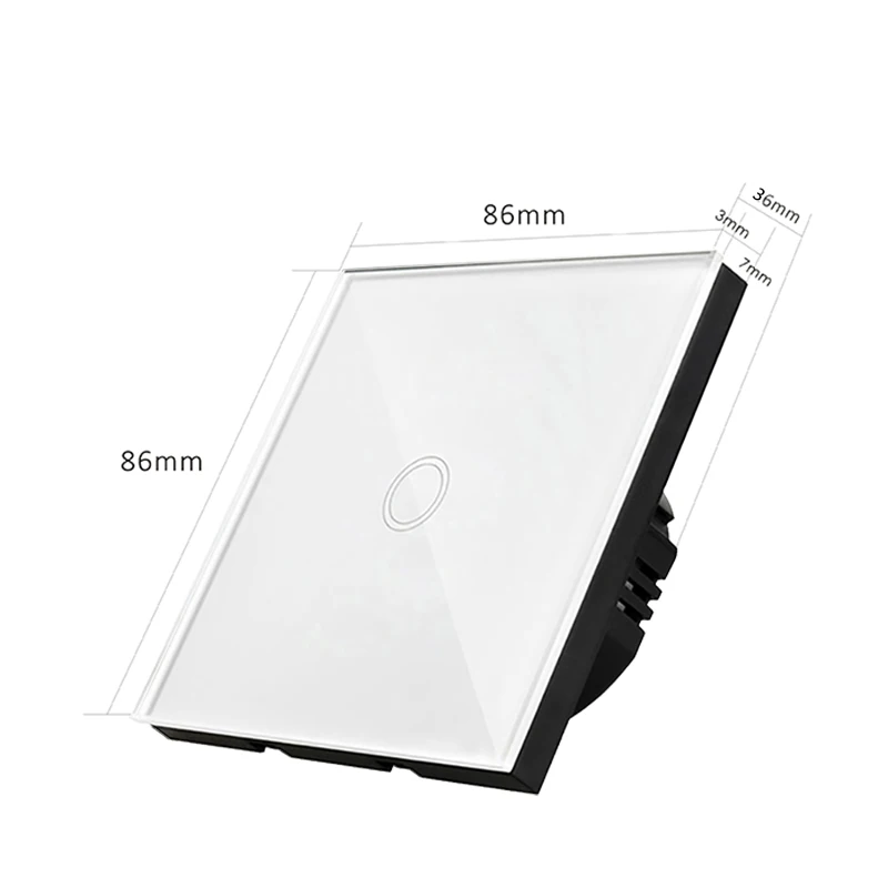 Interruptores e Relés de luz da parede da Function : Wall Light Switch Touch Screen Control