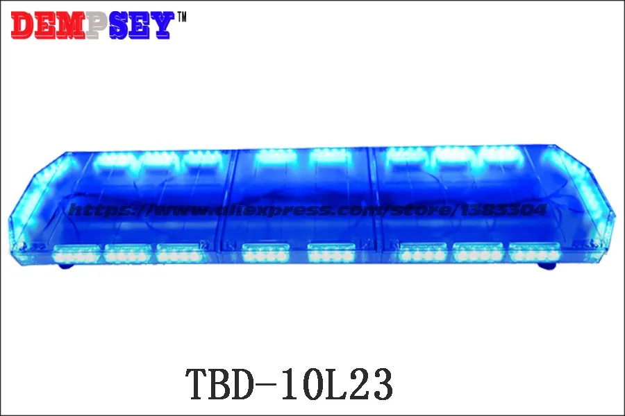 Tbd-10l23 светодиодный световой, синий сигнальная лампа, водонепроницаемый, для скорой помощи/пожарная машина/полиции/транспортного средства