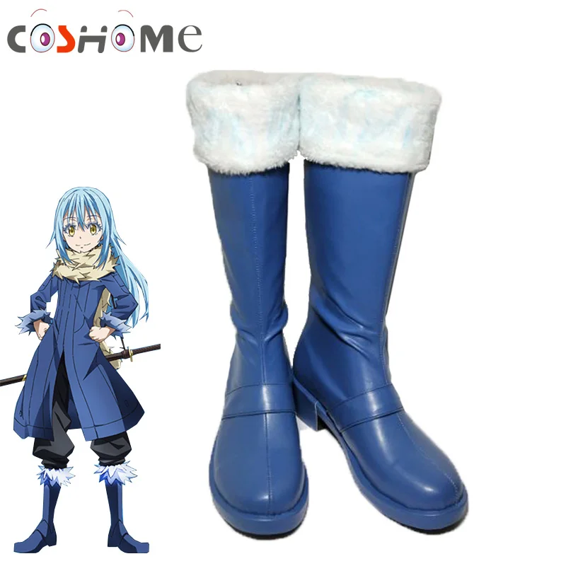 

Coshome Rimuru Tempest Cosplay Costume Tensei Shitara Slime Datta Ken Shoes That Time I Got Reincarnated as a Slime Boots