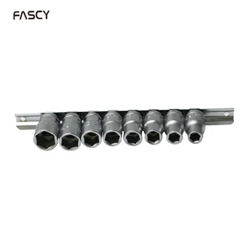 

8PCS 1/2" Socket Wrench head metric socket set socket wrench kit bolt hexagon allen head torque wrench sleeve head