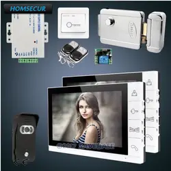 HOMSECUR 9 "видео и аудио Smart дверные звонки + ИК Ночное Видение для дома безопасности