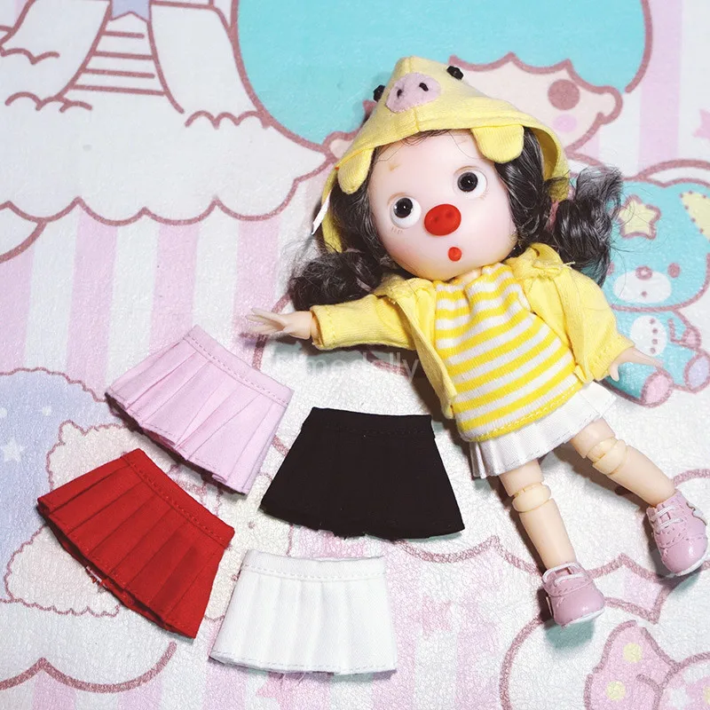 1 шт. милая плиссированная юбка для Obitsu 11 OB11 2108 аксессуары кукол BJD 1/12|Куклы| |