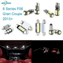 XIEYOU 10 pz LED Canbus Luci Interne Kit Cornici e articoli da esposizione Per 6 Serie F06 Gran Coupé (2013 +)
