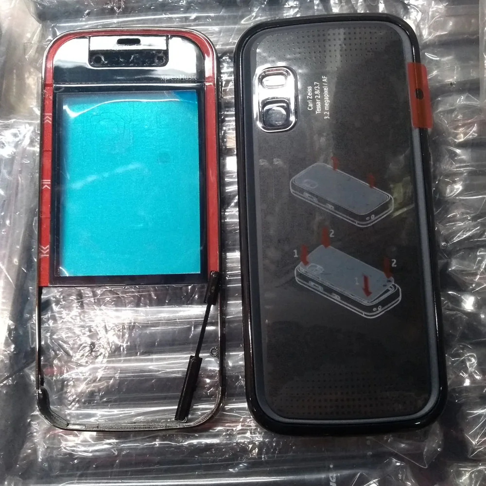 Новый полный мобильный телефон чехол без клавиатуры для Nokia 5730 | Мобильные
