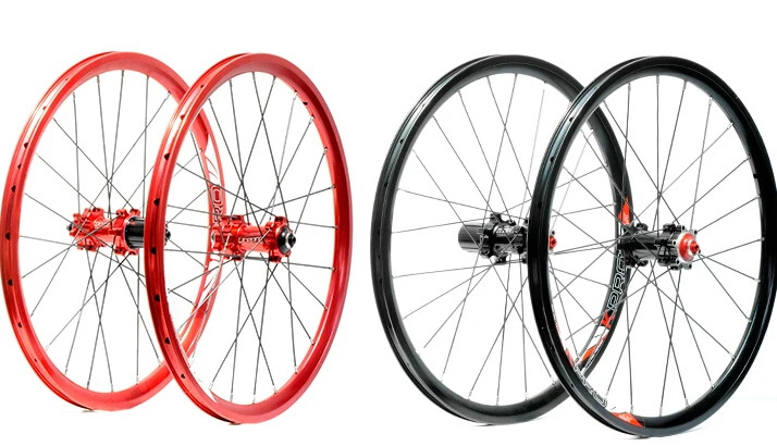 Litepro прямой вытяжной 20 дюймовый 406 колесный набор BMX складной велосипед дисковый