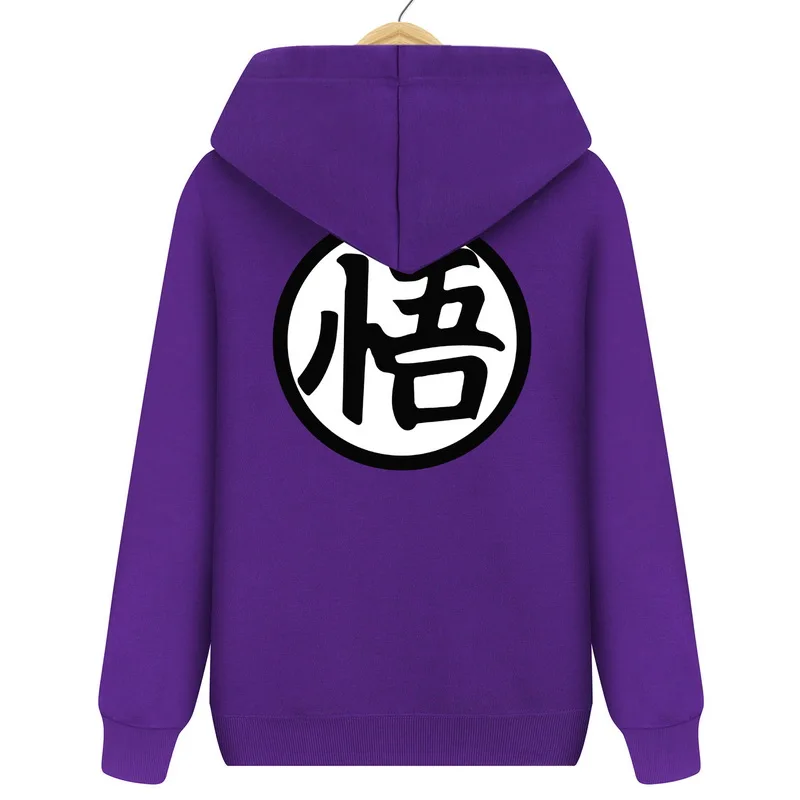 أحدث تأثيري لعبة دراغون بول هوديي وو كونغ السلحفاة الخيالية بلوزات لعبة دراغون بول Z سترة 100% Cottonmen الرجال هوديس بلوزات